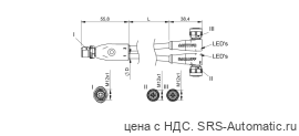 Y-образный распределитель Balluff BCC M414-M425-M425-U2011-010 - Y-образный распределитель Balluff BCC M414-M425-M425-U2011-010