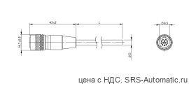 Разъем с кабелем Balluff BCC Z032-0000-10-148-VS0CT4-200 - Разъем с кабелем Balluff BCC Z032-0000-10-148-VS0CT4-200