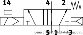 Festo VUVG-L18-M52-RT-G14-1R8L Распределитель - Festo VUVG-L18-M52-RT-G14-1R8L Распределитель