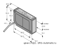 Лазерный датчик расстояния Banner LG10A65PI W/30