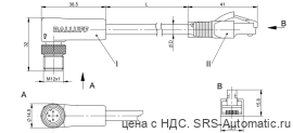 Соединительный кабель Balluff BCC M424-E894-8G-695-EX64N9-100 - Соединительный кабель Balluff BCC M424-E894-8G-695-EX64N9-100