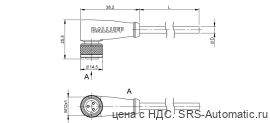 Разъем с кабелем Balluff BCC M423-0000-1C-097-PX0350-050 - Разъем с кабелем Balluff BCC M423-0000-1C-097-PX0350-050