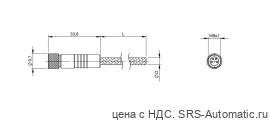 Разъем с кабелем Balluff BCC W314-0000-10-003-MW8434-050 - Разъем с кабелем Balluff BCC W314-0000-10-003-MW8434-050