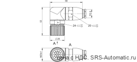 Разъем Balluff BCC M68L-0000-10-000-54XLA0-000 - Разъем Balluff BCC M68L-0000-10-000-54XLA0-000