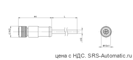 Разъем с кабелем Balluff BCC M41C-0000-1A-169-PS0C25-020-C009 - Разъем с кабелем Balluff BCC M41C-0000-1A-169-PS0C25-020-C009