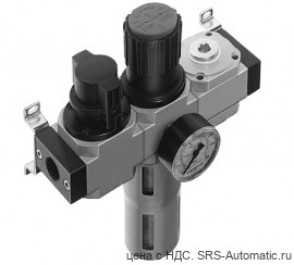 Festo LFR-1/2-D-MAXI-KB Блок подготовки воздуха - Festo LFR-1/2-D-MAXI-KB Блок подготовки воздуха