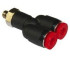 C02880418 Drehbare Y-Einschraubverschraubung ø4mm G1/8 - C02880418 Drehbare Y-Einschraubverschraubung ø4mm G1/8