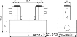 Aventics 5/3-пневмораспределитель, Cерия 581, размер 3 – 5813421500 - Aventics 5/3-пневмораспределитель, Cерия 581, размер 3 – 5813421500