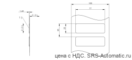 Транспондер RFID Balluff BIS U-158-A0/C1M-HT - Транспондер RFID Balluff BIS U-158-A0/C1M-HT