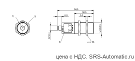 Ультразвуковой датчик Balluff BUS M30M1-NWX-07/035-S92K - Ультразвуковой датчик Balluff BUS M30M1-NWX-07/035-S92K