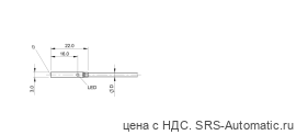 Индуктивный датчик Balluff BES G03EC-NOC10B-EP02 - Индуктивный датчик Balluff BES G03EC-NOC10B-EP02