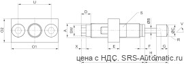 Aventics Промышленный амортизатор, Cерия SA1-MC – R412010299 - Aventics Промышленный амортизатор, Cерия SA1-MC – R412010299
