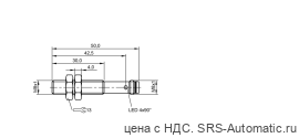 Индуктивный датчик Balluff BES M08EE1-NSC20B-S49G-S - Индуктивный датчик Balluff BES M08EE1-NSC20B-S49G-S