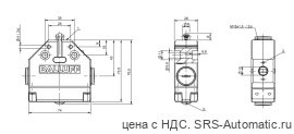 Одиночный выключатель Balluff BNS 813-FR-60-185-FD - Одиночный выключатель Balluff BNS 813-FR-60-185-FD