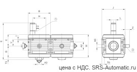 Aventics Блок плавного пуска, с электрическим управлением, Cерия NL6-SSU – 0821300963 - Aventics Блок плавного пуска, с электрическим управлением, Cерия NL6-SSU – 0821300963