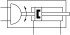 Festo DSL-40-40-270-P-A-S2-KF-B Пневмопривод - Festo DSL-40-40-270-P-A-S2-KF-B Пневмопривод