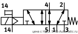 Festo MN1H-5/2-D-2-FR-S-C Распределитель - Festo MN1H-5/2-D-2-FR-S-C Распределитель