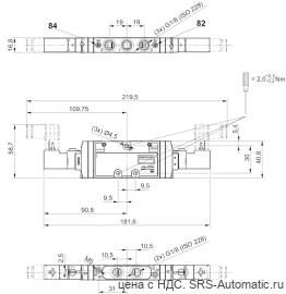 Aventics 2х3/2-пневмораспределитель, Cерия TC08 – R422102009 - Aventics 2х3/2-пневмораспределитель, Cерия TC08 – R422102009