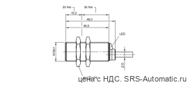 Индуктивный датчик Balluff BES M18MG-USC70B-BV03 - Индуктивный датчик Balluff BES M18MG-USC70B-BV03