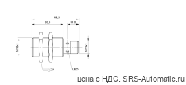 Индуктивный датчик Balluff BES 516-367-E5-Y-S4 - Индуктивный датчик Balluff BES 516-367-E5-Y-S4