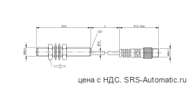 Индуктивный датчик Balluff BES M08MI-PSC40B-BP00,3-GS49 - Индуктивный датчик Balluff BES M08MI-PSC40B-BP00,3-GS49