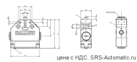 Одиночный выключатель Balluff BNS 813-FK-60-186-FC - Одиночный выключатель Balluff BNS 813-FK-60-186-FC