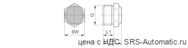 Aventics Глушители серии SI1 – 1827000032 - Aventics Глушители серии SI1 – 1827000032