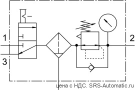 Festo LFR-1/2-D-MAXI-KC Блок подготовки воздуха - Festo LFR-1/2-D-MAXI-KC Блок подготовки воздуха