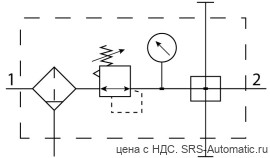 Festo LFRS-1/4-D-MIDI-KA Блок подготовки воздуха - Festo LFRS-1/4-D-MIDI-KA Блок подготовки воздуха
