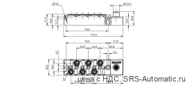 Распределительная коробка Balluff BPI 6M3030-5K-B0-SM4CT - Распределительная коробка Balluff BPI 6M3030-5K-B0-SM4CT