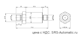 Датчик давления Balluff BSP B001-DV004-A06A1A-S4-004 - Датчик давления Balluff BSP B001-DV004-A06A1A-S4-004