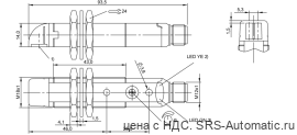 Оптический датчик Balluff BOS 18KW-NA-1QC-S4-C - Оптический датчик Balluff BOS 18KW-NA-1QC-S4-C