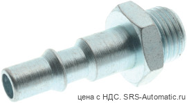 Стальной ниппель брс с наружной резьбой серия 0b140 c-10 «безопасные брс с кнопкой»  241ac 00 51 03 zi - Стальной ниппель брс с наружной резьбой серия 0b140 c-10 «безопасные брс с кнопкой»  241ac 00 51 03 zi