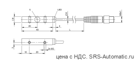 Индуктивный датчик Balluff BES Q08ZE-PSC20B-BP00,3-GS49 - Индуктивный датчик Balluff BES Q08ZE-PSC20B-BP00,3-GS49