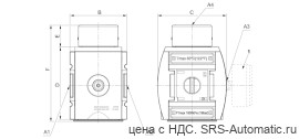 Aventics Регулирующий клапан, Cерия AS5-RGS – R412009095 - Aventics Регулирующий клапан, Cерия AS5-RGS – R412009095