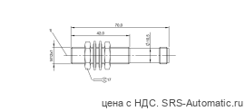 Оптический датчик Balluff BOS 12M-XT-LS11-S4 - Оптический датчик Balluff BOS 12M-XT-LS11-S4