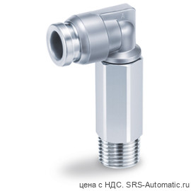 SMC KQB2W-12-G03-F Штуцер цанговый угловой - SMC KQB2W-12-G03-F Штуцер цанговый угловой