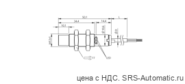 Емкостной датчик уровня Balluff BCS M12K4G1-GSM80G-EP02 - Емкостной датчик уровня Balluff BCS M12K4G1-GSM80G-EP02