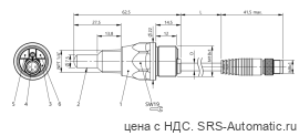 Емкостной датчик уровня Balluff BCS S44KK03-POCFAG-EP00,3-GS49 - Емкостной датчик уровня Balluff BCS S44KK03-POCFAG-EP00,3-GS49