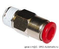 C01240618 gerade Verschraubung absperrend Ø6mm R1/8