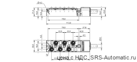 Распределительная коробка Balluff BPI 6M3040-5K-B0-KPXE0-050 - Распределительная коробка Balluff BPI 6M3040-5K-B0-KPXE0-050