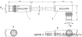 Соединительный кабель Balluff BCC M414-M424-6D-331-PS54N2-006 - Соединительный кабель Balluff BCC M414-M424-6D-331-PS54N2-006