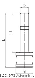 Заглушка aignep серия 57000  57610 00 01 x9 nb - Заглушка aignep серия 57000  57610 00 01 x9 nb