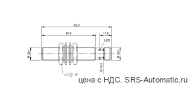 Индуктивный датчик Balluff BES M12MI-PSC40B-S04G-M02 - Индуктивный датчик Balluff BES M12MI-PSC40B-S04G-M02