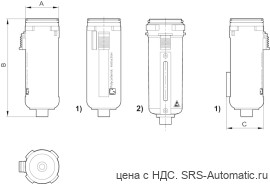 Aventics Ресиверы, Cерия AS3-CBS – R412007358 - Aventics Ресиверы, Cерия AS3-CBS – R412007358