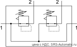Festo LRB-1/2-D-O-K2-MIDI Блок регуляторов - Festo LRB-1/2-D-O-K2-MIDI Блок регуляторов