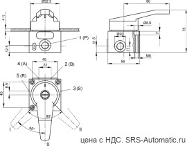 Aventics 5/3-пневмораспределитель, Cерия 563 131 – 5631312100 - Aventics 5/3-пневмораспределитель, Cерия 563 131 – 5631312100