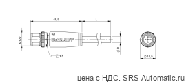 Разъем с кабелем Balluff BCC M415-0000-2A-067-PS75N6-020 - Разъем с кабелем Balluff BCC M415-0000-2A-067-PS75N6-020