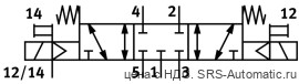 Festo VUVG-L18-P53C-ZT-G14-1P3 Распределитель - Festo VUVG-L18-P53C-ZT-G14-1P3 Распределитель