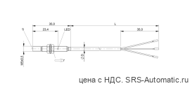 Индуктивный датчик Balluff BES M05ED-PSC50F-EP05 - Индуктивный датчик Balluff BES M05ED-PSC50F-EP05